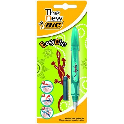 PENNA STILOGRAFICA BIC EASY CLIC STANDARD BLISTER 1 PZ.